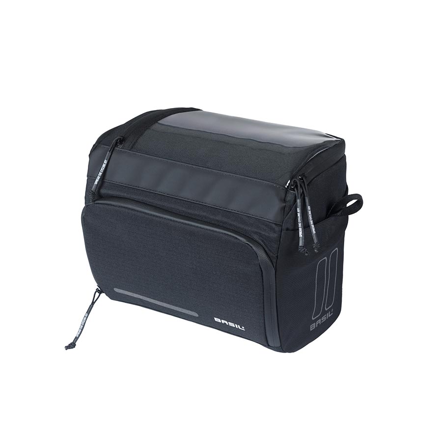 Basil, Move Handlebar, Handlebar Bag, 7-8L, Black