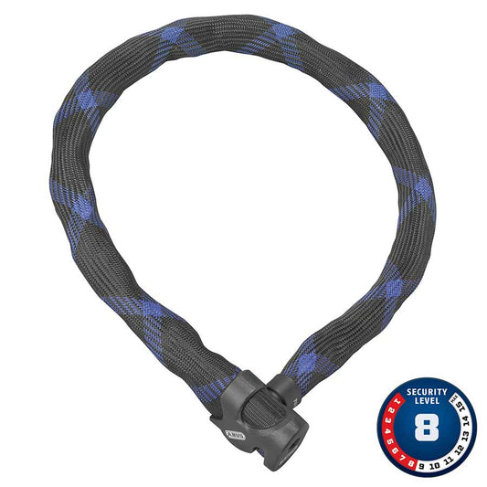 Abus, Ivera Steel-O-Chain, Chain Lock, 7mm, 85cm, 2.8', Black