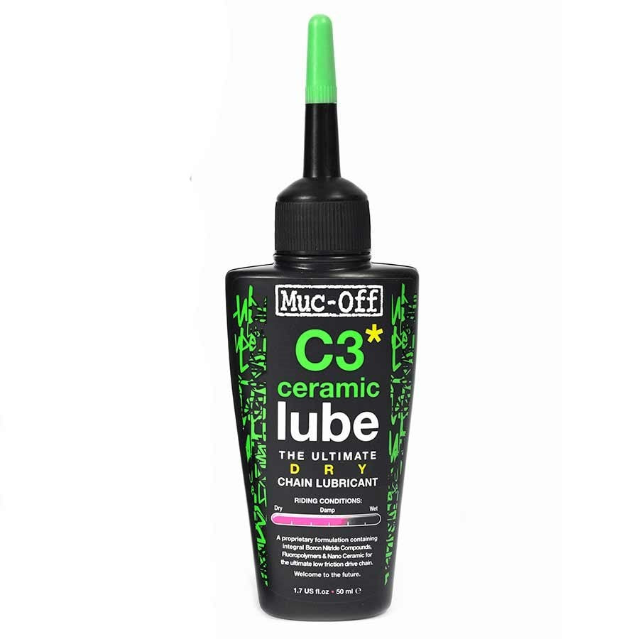 Muc-Off - Lubrifiant Ceramic Sec Dry - 50ml avec Lampe UV - 210000005615