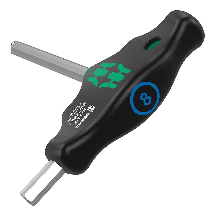 Wera, 454 T-handle Hex-Plus, Hex Wrench, Hex 2.0 x100mm, Metric