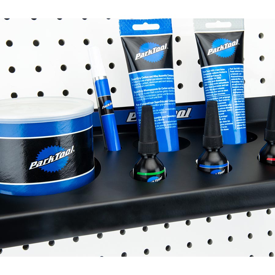 Park Tool, JH-2, Wall Mounted Lubricant and Compound Organizer