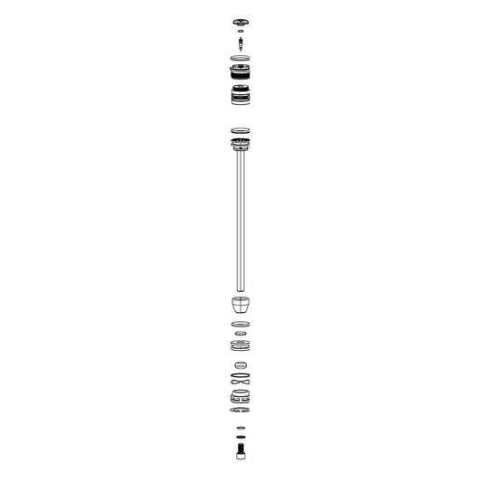 RockShox, Solo Air Spring for Bluto SA 100, 100mm, 11.4018.010.141