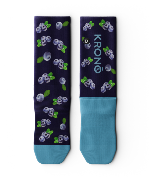 Krono - Chaussettes Couleur -  Bleuets Foncés