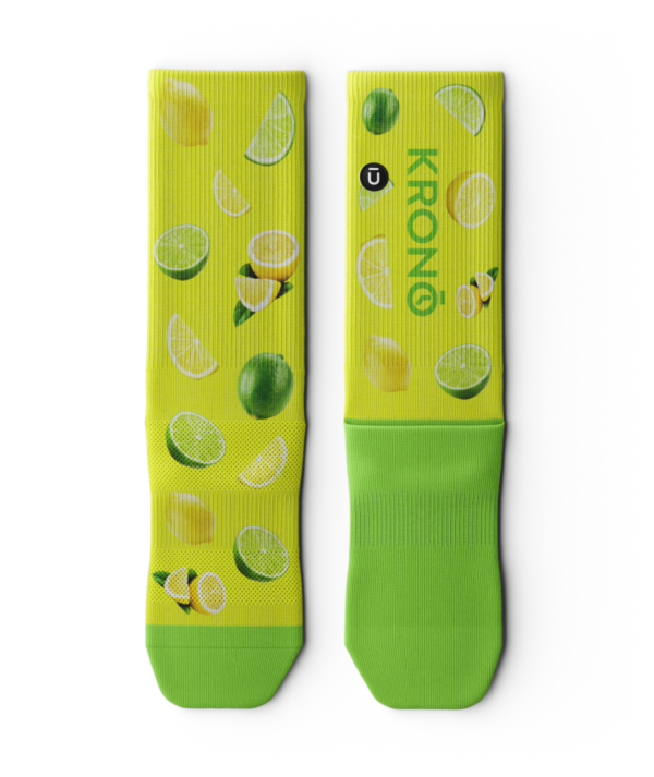 Krono - Chaussettes Couleur - Citron Lime