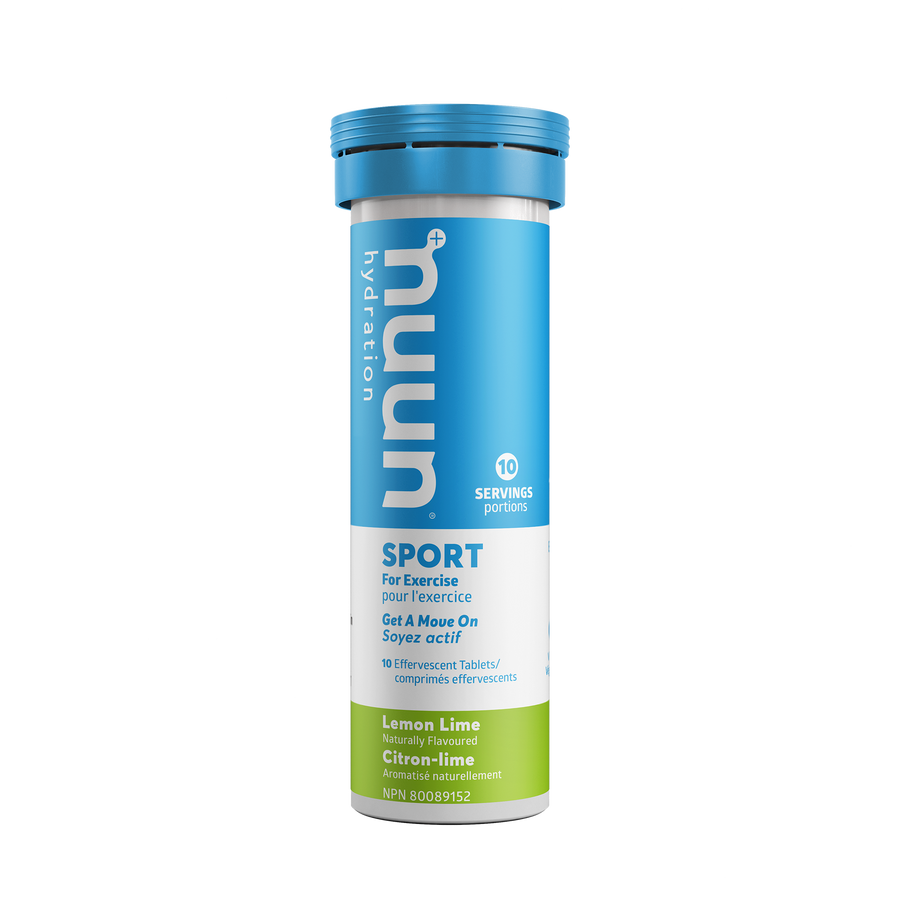 Nuun - Supplément d'électrolytes SPORT - Tube 10 portions