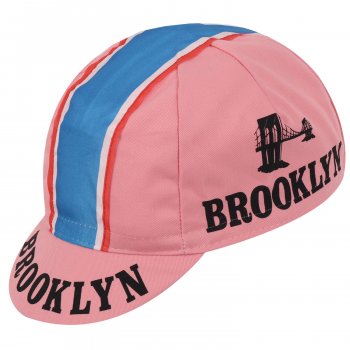 Casquette cycliste d'équipe - Style Rétro - Brooklyn Rose