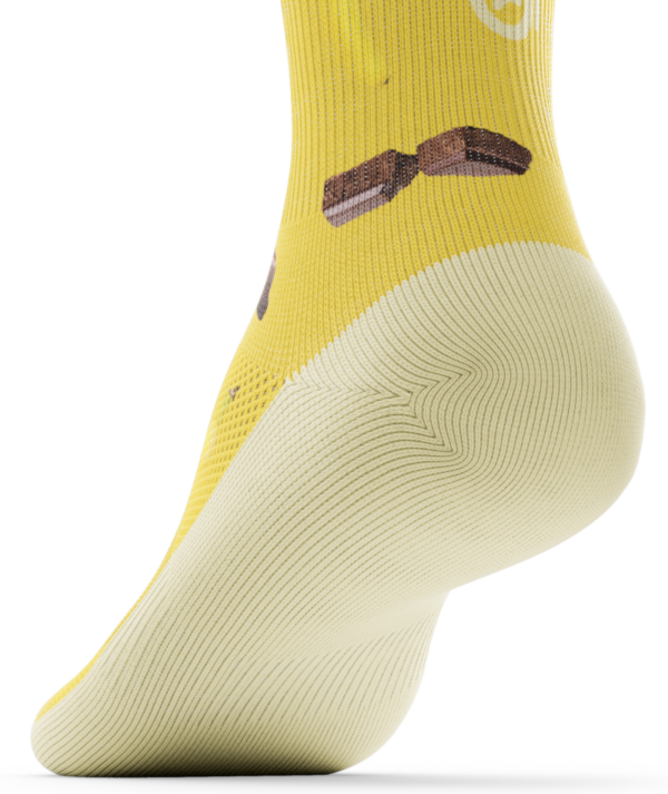 Krono - Chaussettes Couleur - Bananes Foncés