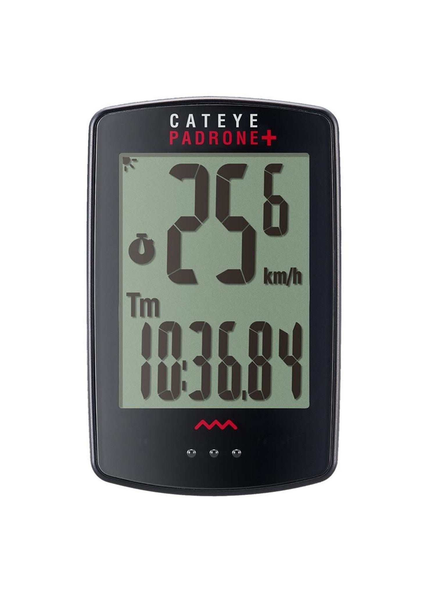CatEye - Cyclometre Padrone + - Lumière - Noir - 210000004693