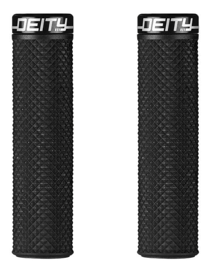 Deity - Poignées  Supracush - 133mm - Noir - Paire - 210000004957