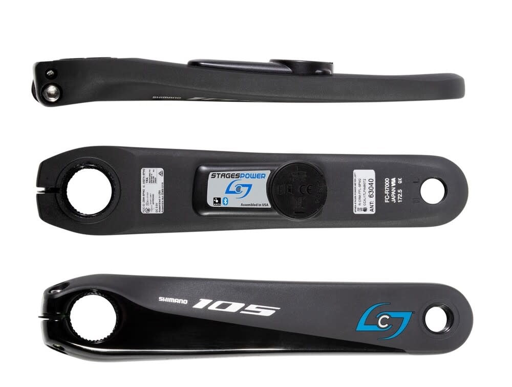 Stages Power - Capteur de puissance Bras de Pédalier Gauche - 105 R7000 - Noir - 210000001642