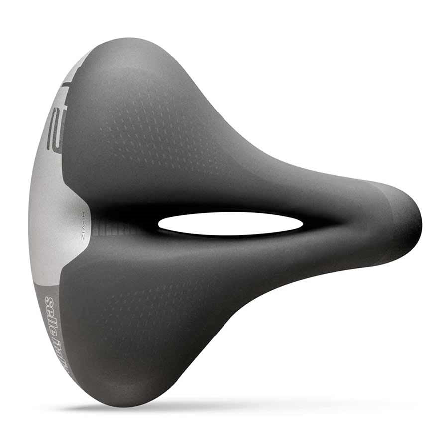 Selle Italia - Selle T 2 Flow - 258 x 233mm - Unisexe - 671g - Noir/Haute Visibilité - 210000003578