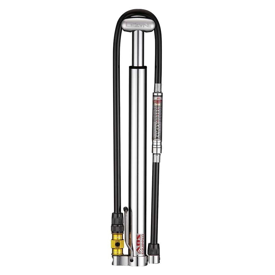 Lezyne - Pompe à Pied Micro Floor Drive HPG 160psi - Argent - Avec manomètre - 210000004287