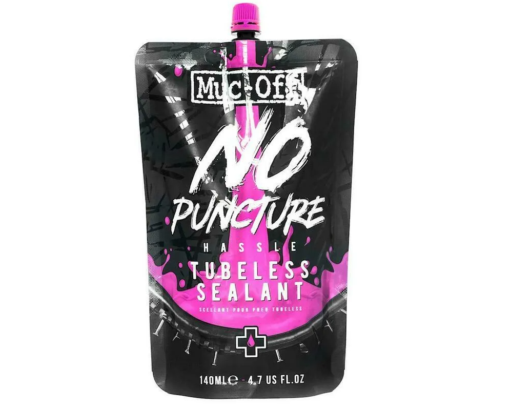 Muc-Off - Pochette Scellant No Puncture Hassle Scellant Tubeless - 140ml - Rose - 210000005047