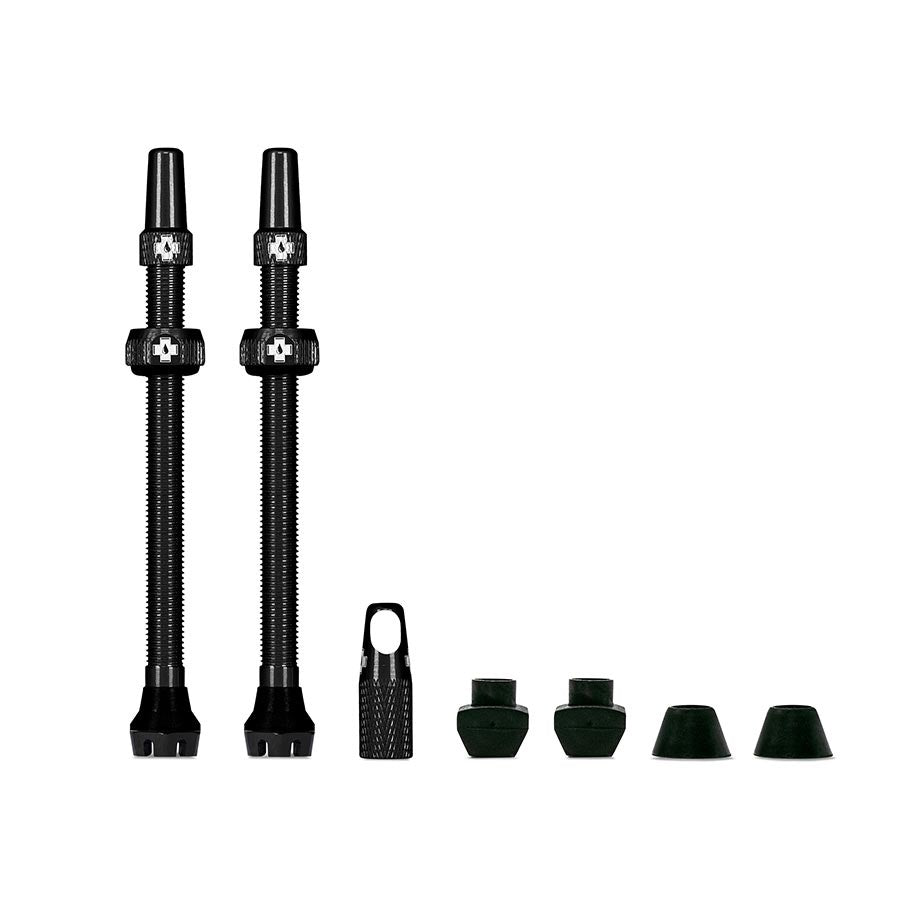 Muc-Off - Valve Tubeless V2 Presta 80mm - Noir - Paire - 210000004235