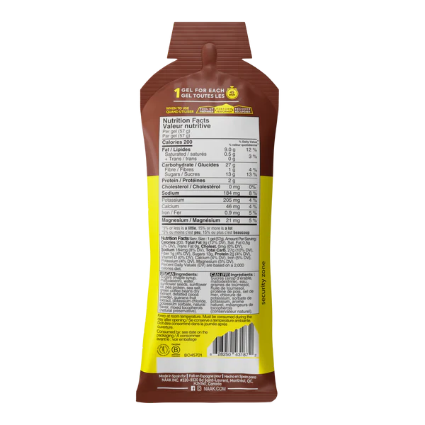 Naak - Gel énergie - 57g