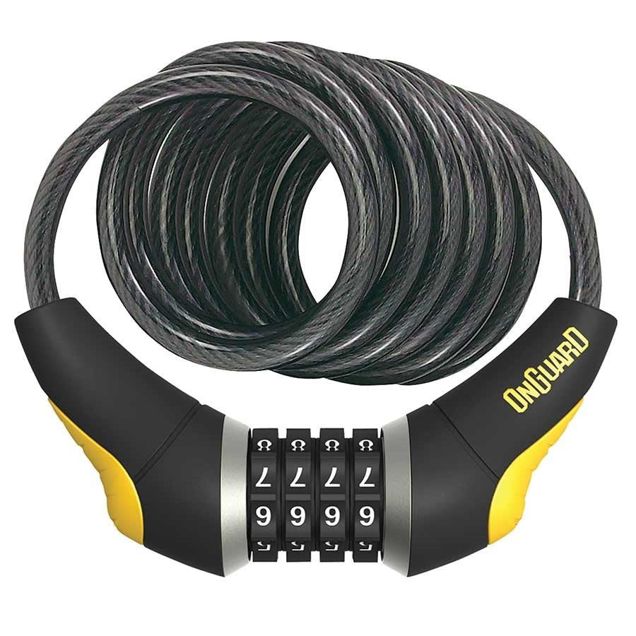OnGuard - Cadenas à Cable avec Combinaison Doberman 8031 - 12mm x 185cm (12mm x 6') - 210000001487