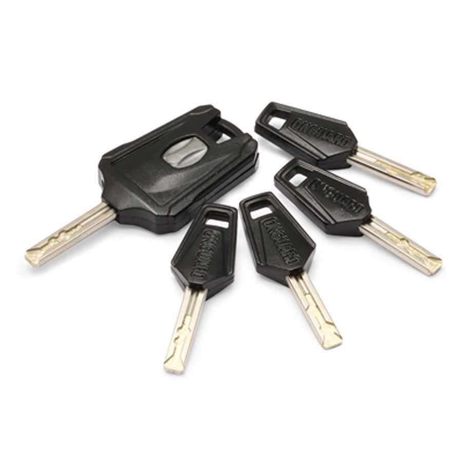 OnGuard - Cadenas à Cable Spirale Doberman 8028 - Serrure à Clé - 12mm x 185cm - 210000001486