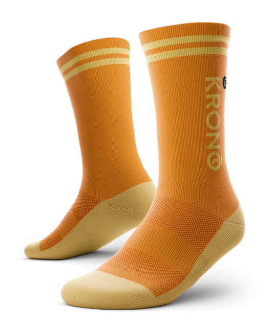 Krono - Chaussettes Couleur - Abricot vintage