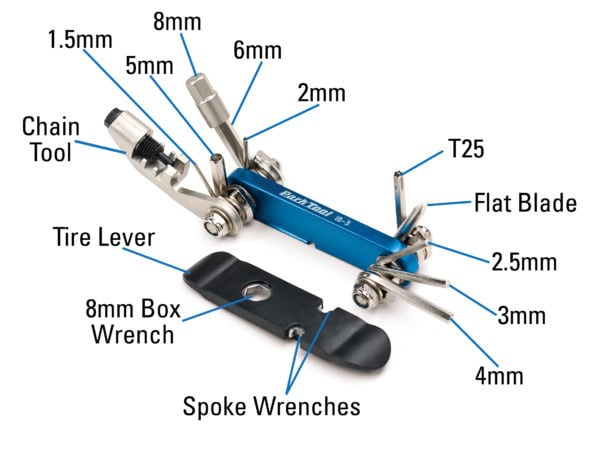 Park Tool - IB-3 - I-Beam 3 - Multi-outil - 13 fonctions - 210000004986