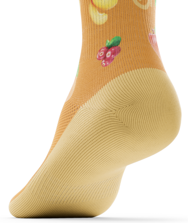 Krono - Chaussettes Couleur - Abricot foncé