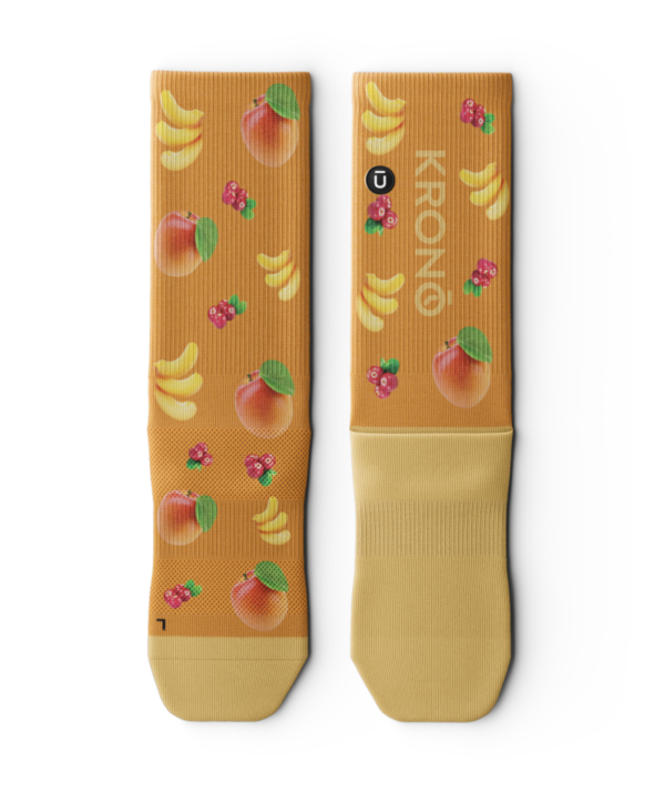 Krono - Chaussettes Couleur - Abricot foncé