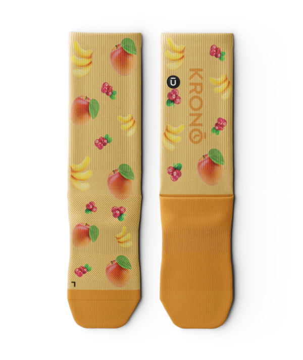 Krono - Chaussettes Couleur -  Abricots Pâle