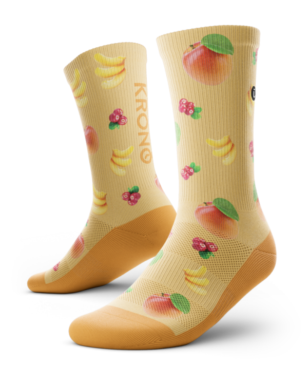 Krono - Chaussettes Couleur -  Abricots Pâle