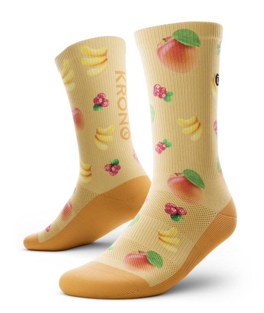 Krono - Chaussettes Couleur -  Abricots Pâle