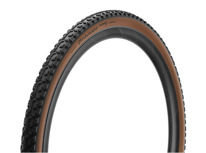 Pirelli - Pneu Cinturato Gravel M - 700x35C - Pliable - Flanc Beige - 210000004841