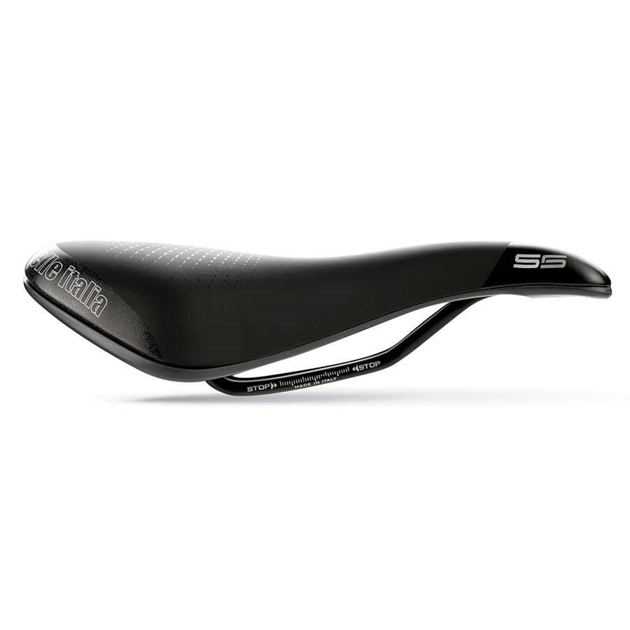 Selle Italia - Selle S 5 Superflow - 255 x 160mm, 325g, Noir/Haute Visibilité - 210000000829