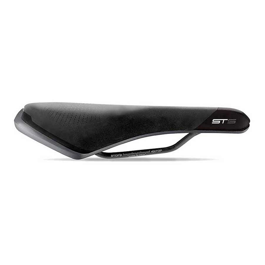 Selle Italia - Selle ST 5 Flow - Selle - 276 x 155mm - 396g - Noir/Haute Visibilité - 210000002667