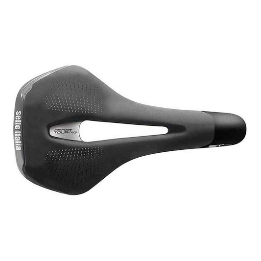 Selle Italia - Selle ST 5 Flow - Selle - 276 x 155mm - 396g - Noir/Haute Visibilité - 210000002667