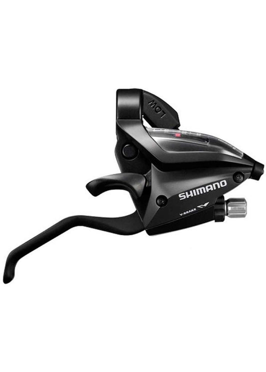 Shimano - Altus ST-EF500 - Levier combiné frein-vitesse VTT - Vitesses: 3x7 - Noir - Ensemble - 210000005101