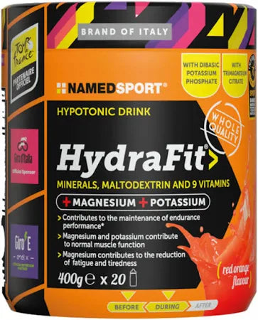 NamedSport - HydraFit - 400g - Red Orange