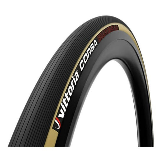 Vittoria - Pneu route CORSA 28-622 Graphene 2.0 - Pliable - Noir / Tan - 210000002099